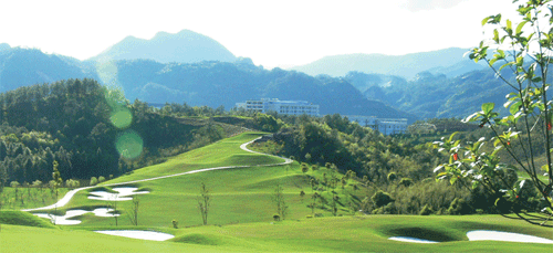 武夷山风景高尔夫俱乐